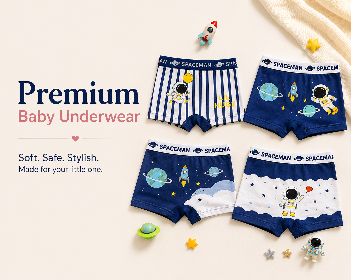 Premium Baby Underwear for Everyday Comfort - Lil Hugz