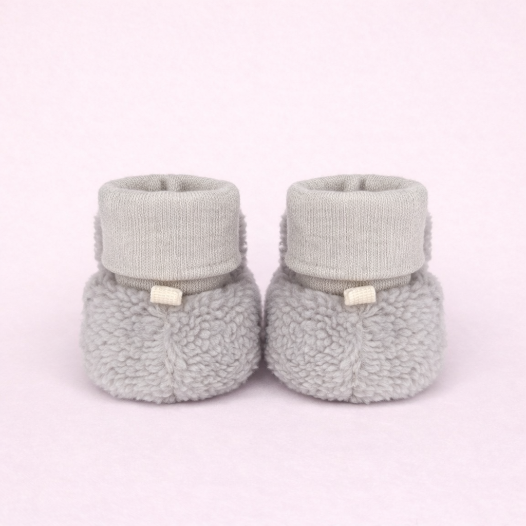 Little Luxe Warm Furry Collection—Premium Soft Sole Baby Shoes for Newborns and Infants