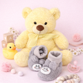 Little Luxe Warm Furry Collection—Premium Soft Sole Baby Shoes for Newborns and Infants