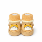 Warm Furry Baby Boots Collection Premium Soft Sole Velcro Boots for Newborns and Infants