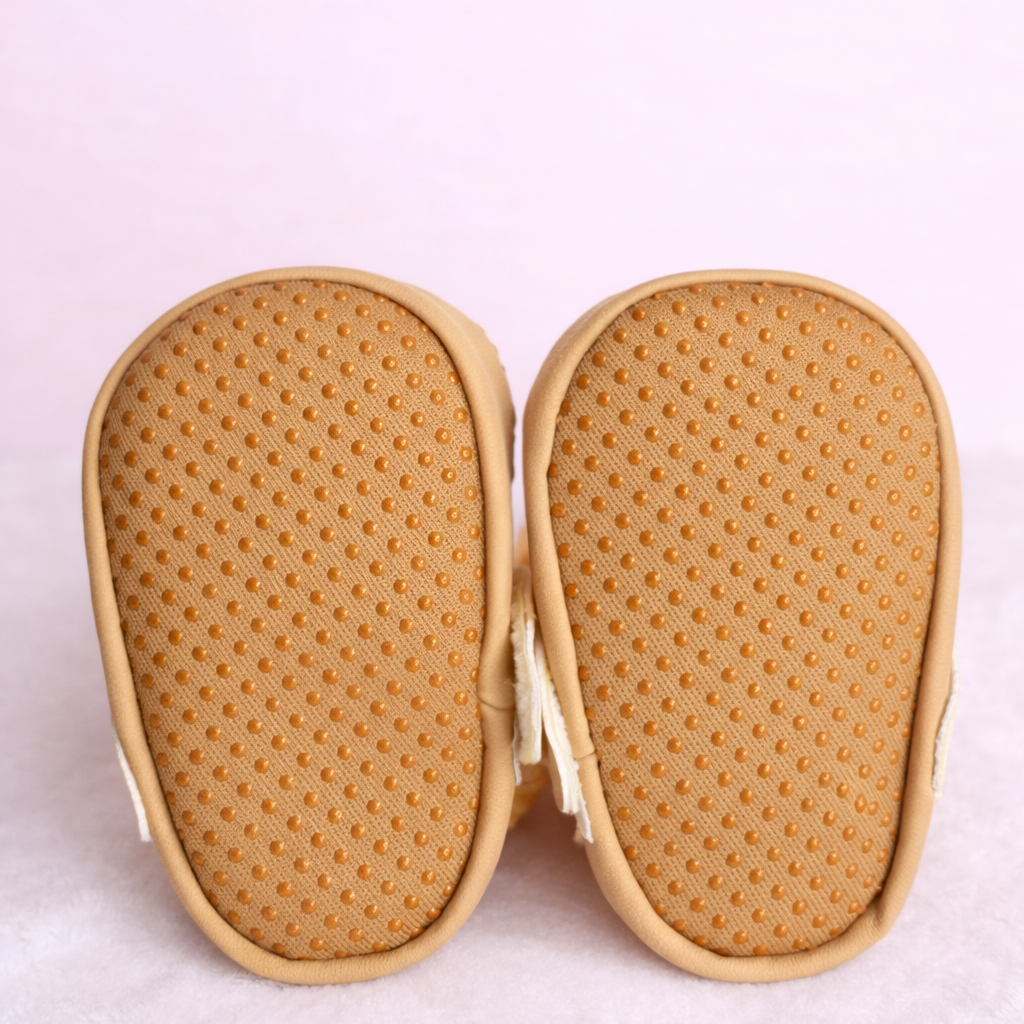Little Steps 2-in-1 Essentials Collection Premium Baby Shoe and Sock Combo
