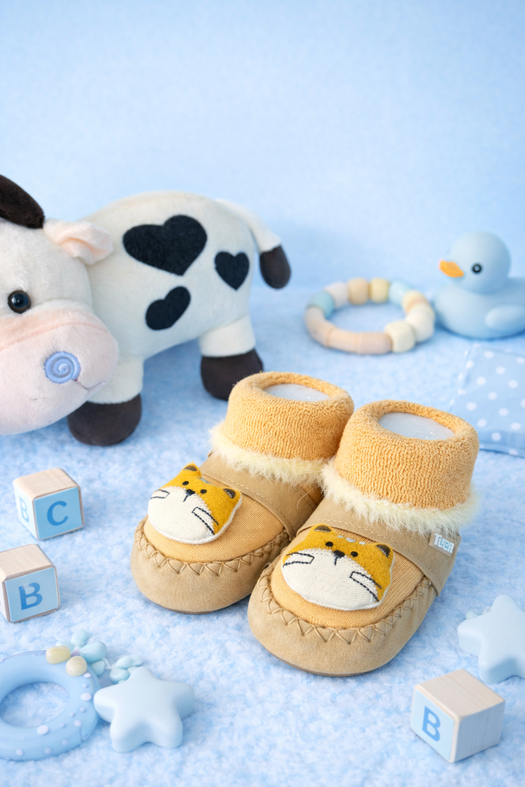 Warm Furry Baby Boots Collection Premium Soft Sole Velcro Boots for Newborns and Infants
