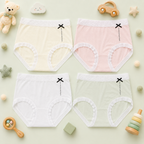 Girls Cotton Briefs – Classic Ribbon