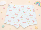 Cake & Kitty Collection – Premium Cotton Girls Boxer Shorts – Soft Breathable Kids Underwear in Cute Cartoon Prints