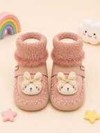 Warm Furry Baby Boots Collection Premium Soft Sole Velcro Boots for Newborns and Infants