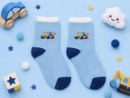 Fun and Playful Kids Crew Socks Collection Premium Cotton Socks with Trendy Designs