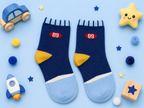 Fun and Playful Kids Crew Socks Collection Premium Cotton Socks with Trendy Designs