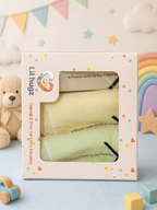 Girls Kids Cotton Underwear – Classic Ribbon Collection – Soft Breathable Children’s Briefs with Bow Design for Baby