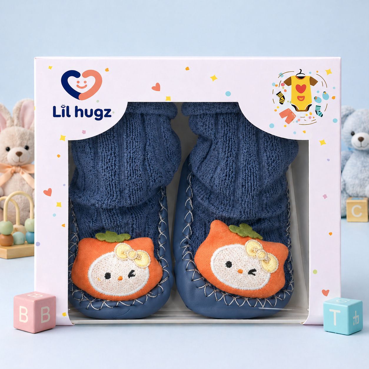 Cozy Feet Baby Essentials Collection Premium Soft Baby Socks with Cute Character Designs