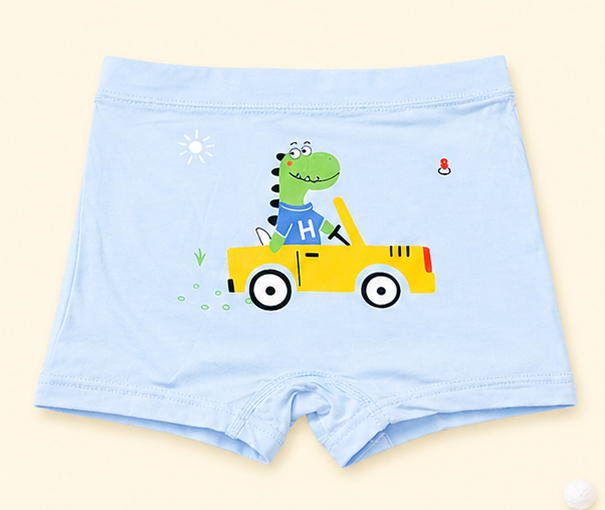 Builder Buddies Collection – Premium Viscose Boys Boxer Shorts – Soft Breathable Kids Underwear with Construction Prints