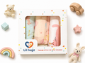 Cake & Kitty Collection – Premium Cotton Girls Boxer Shorts – Soft Breathable Kids Underwear in Cute Cartoon Prints