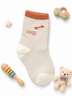 Cute Bear Kids Crew Socks Collection Premium Cotton Socks with Adorable Bear Design