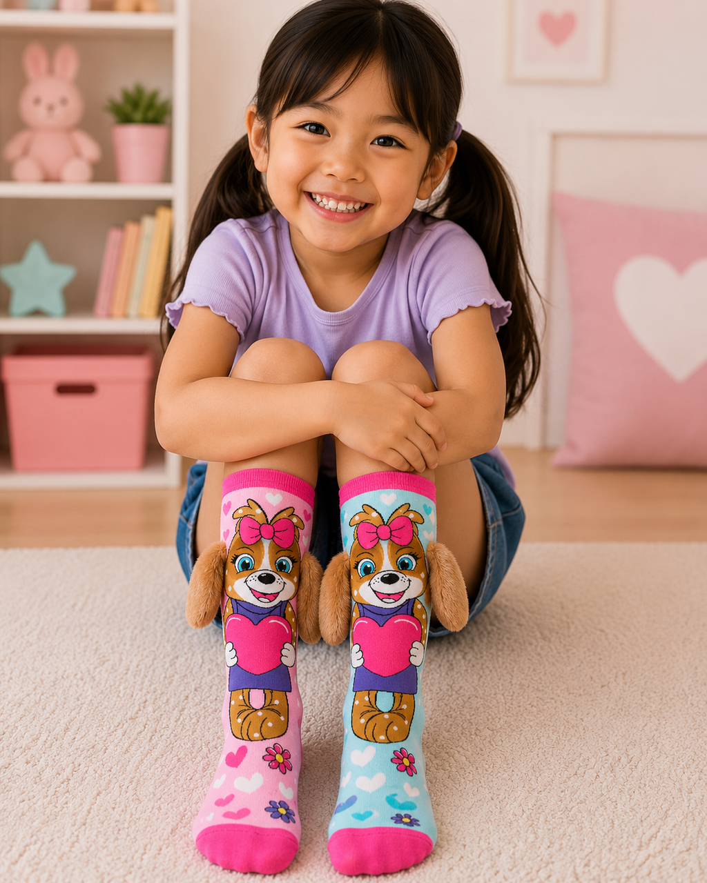 Kids Knee High Socks – 3D Whimsical