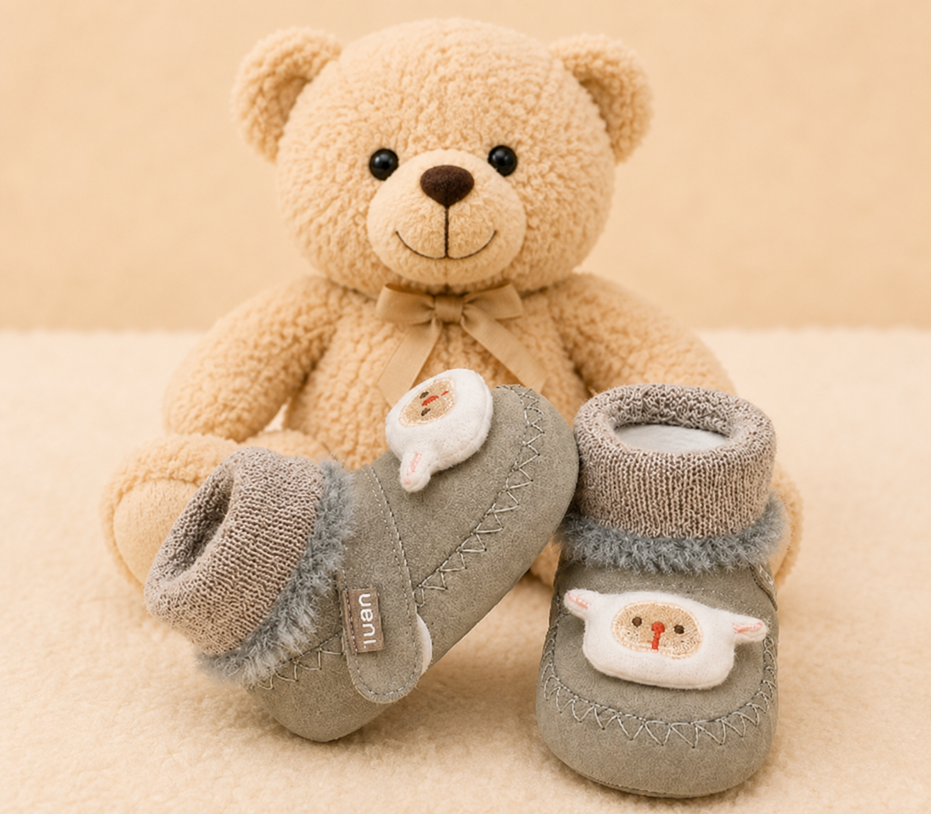 Baby Boots Velcro – Warm Furry