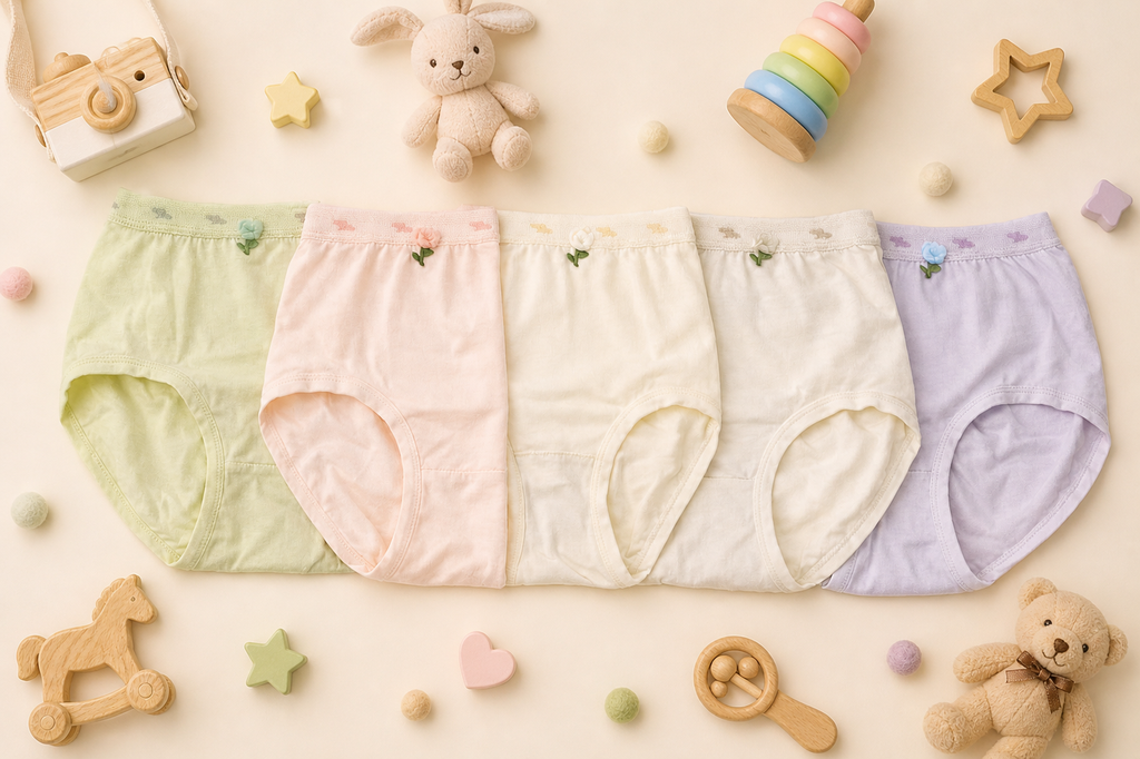 Mooniis Little Explorers  Kids Underwear — Soft Breathable Toddler Briefs