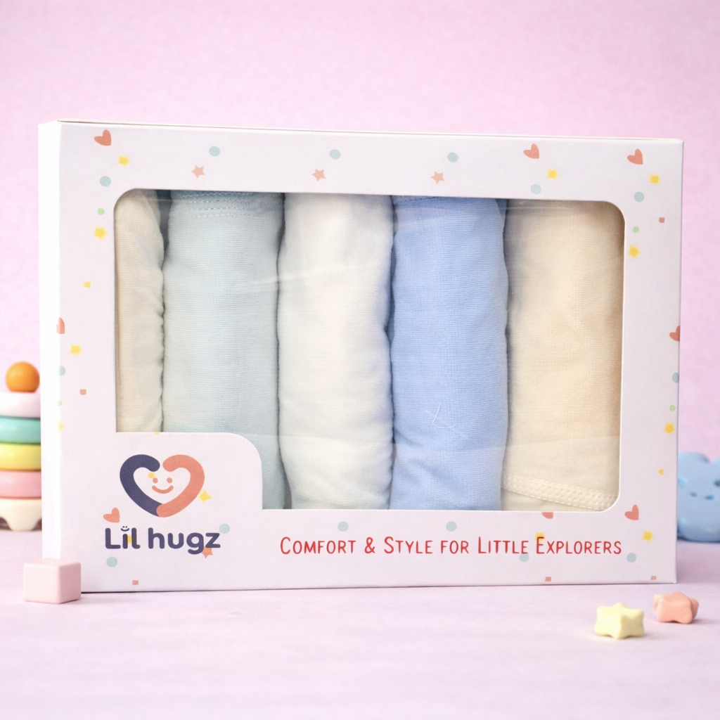 Sky Buddies Collection – Premium Cotton Boys Boxer Shorts – Soft Breathable Kids Underwear with Astronaut Characters