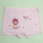 Apple Girl Boxer Shorts – Premium Viscose Blend Soft Breathable Kids Underwear for Pre-Teens