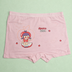 Apple Girl Boxer Shorts – Premium Viscose Blend Soft Breathable Kids Underwear for Pre-Teens