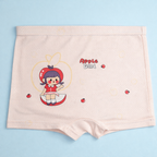 Apple Girl Boxer Shorts – Premium Viscose Blend Soft Breathable Kids Underwear for Pre-Teens