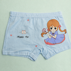 Kawaii Girl Collection – Girls Hybrid Cotton Underwear – Adorable Anime Character Print Briefs