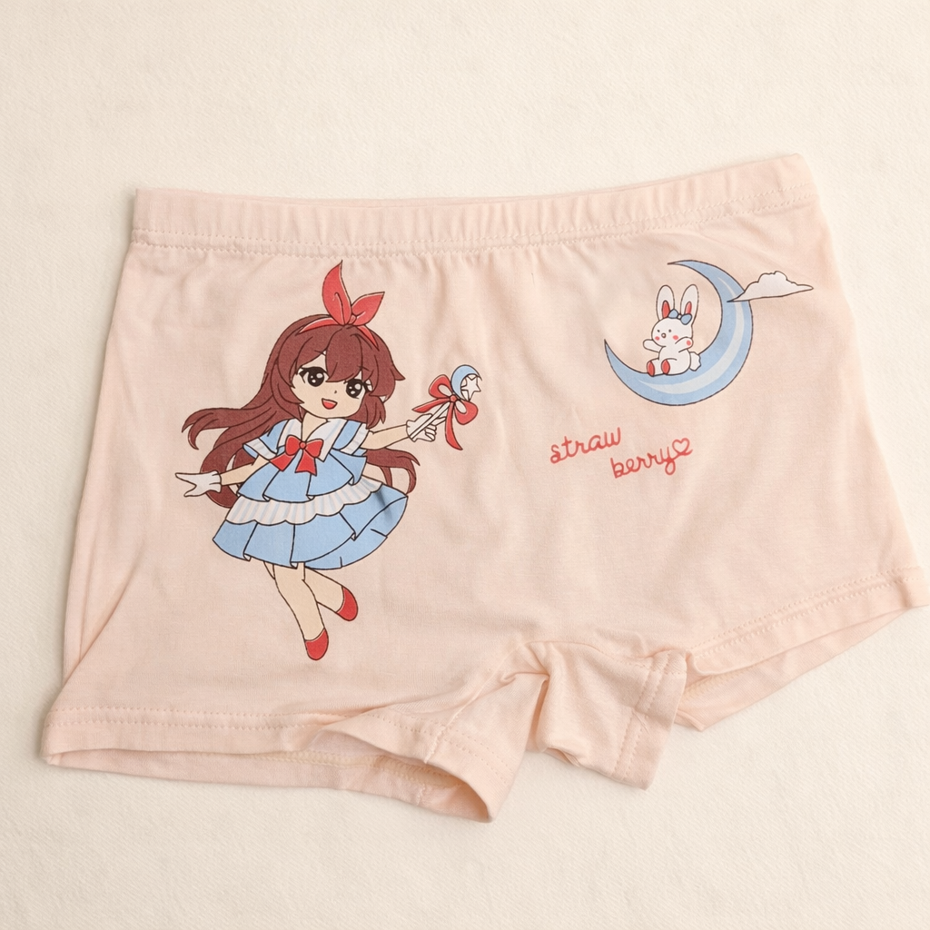 Sweet Days Collection – Girls Hybrid Cotton Undergarments – Soft Breathable Kids Underwears
