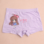 Lilhugz Princess Collection Kids Girls Underwear Premium Modal Fabric Boxer Shorts for Baby Kawaii Anime Character Print