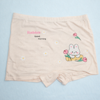 Berry Buddies Collection Kids Modal Underwear Strawberry Bunny Print Boxer Shorts for Girls