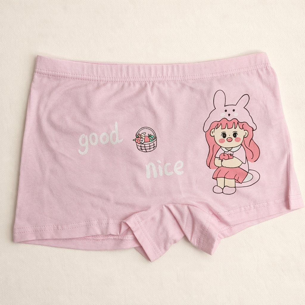 Sweet Days Collection – Girls Hybrid Cotton Undergarments – Soft Breathable Kids Underwears