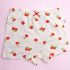 Strawberry Fields Collection – Premium Cotton Girls Boxer Shorts – Soft Breathable Kids Underwear