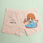 Kawaii Girl Collection – Girls Hybrid Cotton Underwear – Adorable Anime Character Print Briefs