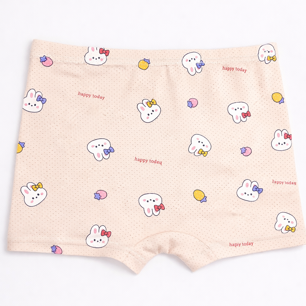 Bunny Buddies Premium Kids Underwear with Anti-Bacterial Protection Girls Boxer Shorts Soft Viscose Fabric – Children’s Inner