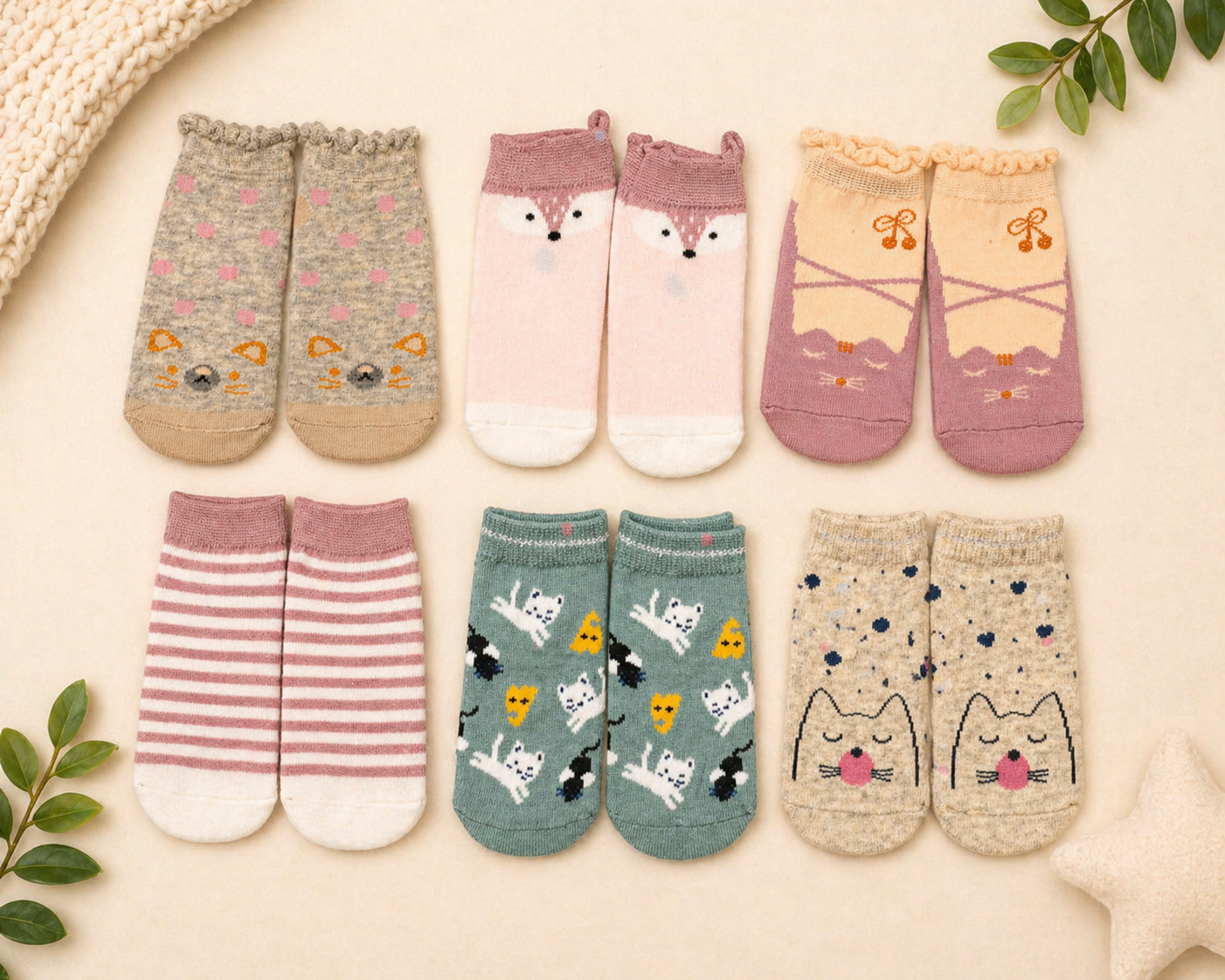 Tiny Toes Adventure Collection— Premium Comfort Socks for Toddlers