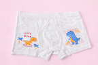 Dino Buddies Collection – Premium Cotton Boys Boxer Shorts – Soft Breathable Kids Underwear with Dinosaur Prints