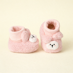 Little Luxe Warm Furry Collection—Premium Soft Sole Baby Shoes for Newborns and Infants