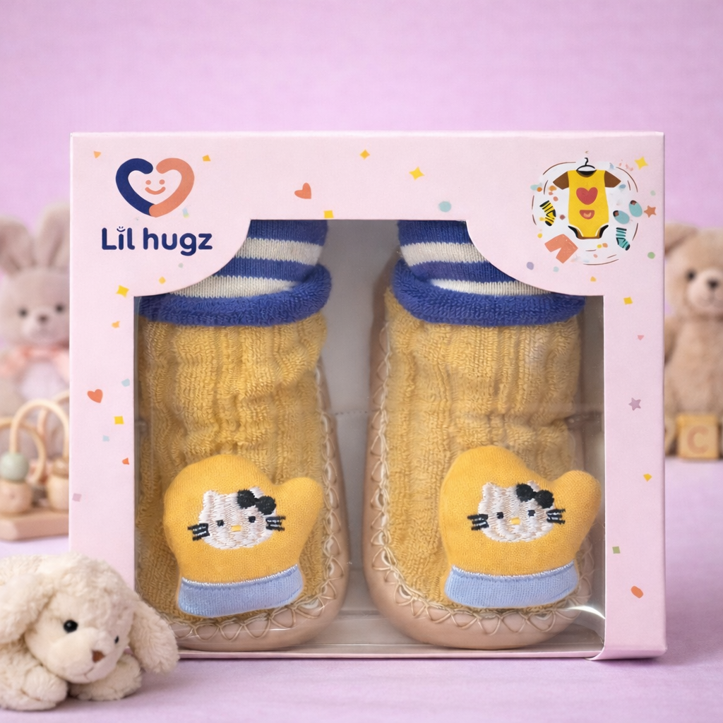Cozy Feet Baby Essentials Collection Premium Soft Baby Socks with Cute Character Designs