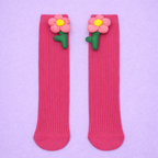 Pretty Pink Flower Socks – Color Crush Premium Kids Socks