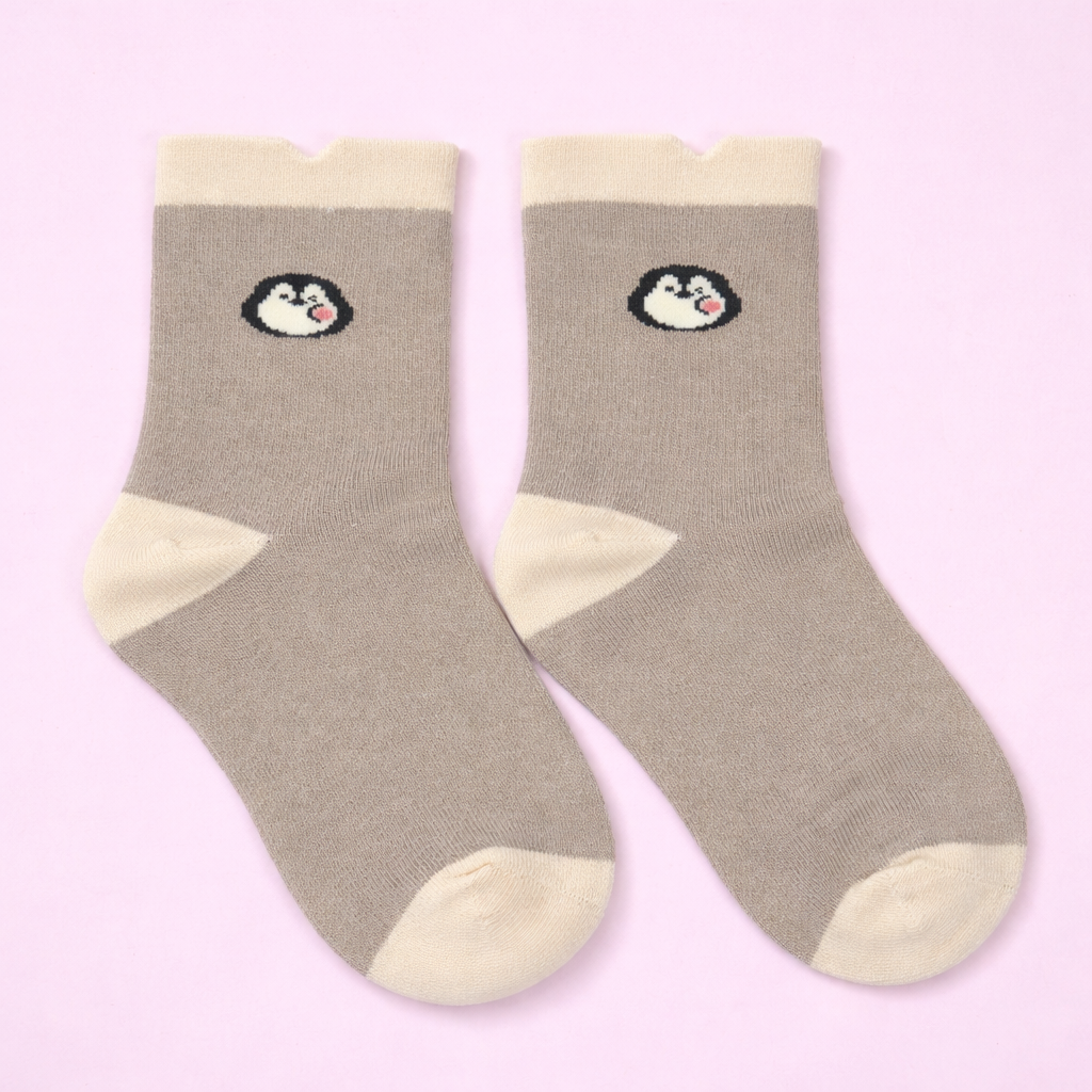 Happy Days Kids Crew Socks Collection Premium Cotton Socks with Adorable Embroidery
