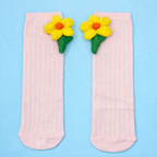 Pretty Pink Flower Socks – Color Crush Premium Kids Socks