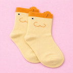 Happy Days Kids Crew Socks Collection Premium Cotton Socks with Adorable Embroidery