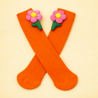 Pretty Pink Flower Socks – Color Crush Premium Kids Socks