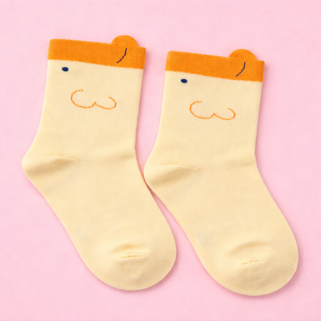 Happy Days Kids Crew Socks Collection Premium Cotton Socks with Adorable Embroidery