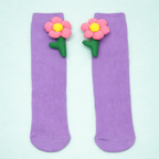 Pretty Pink Flower Socks – Color Crush Premium Kids Socks
