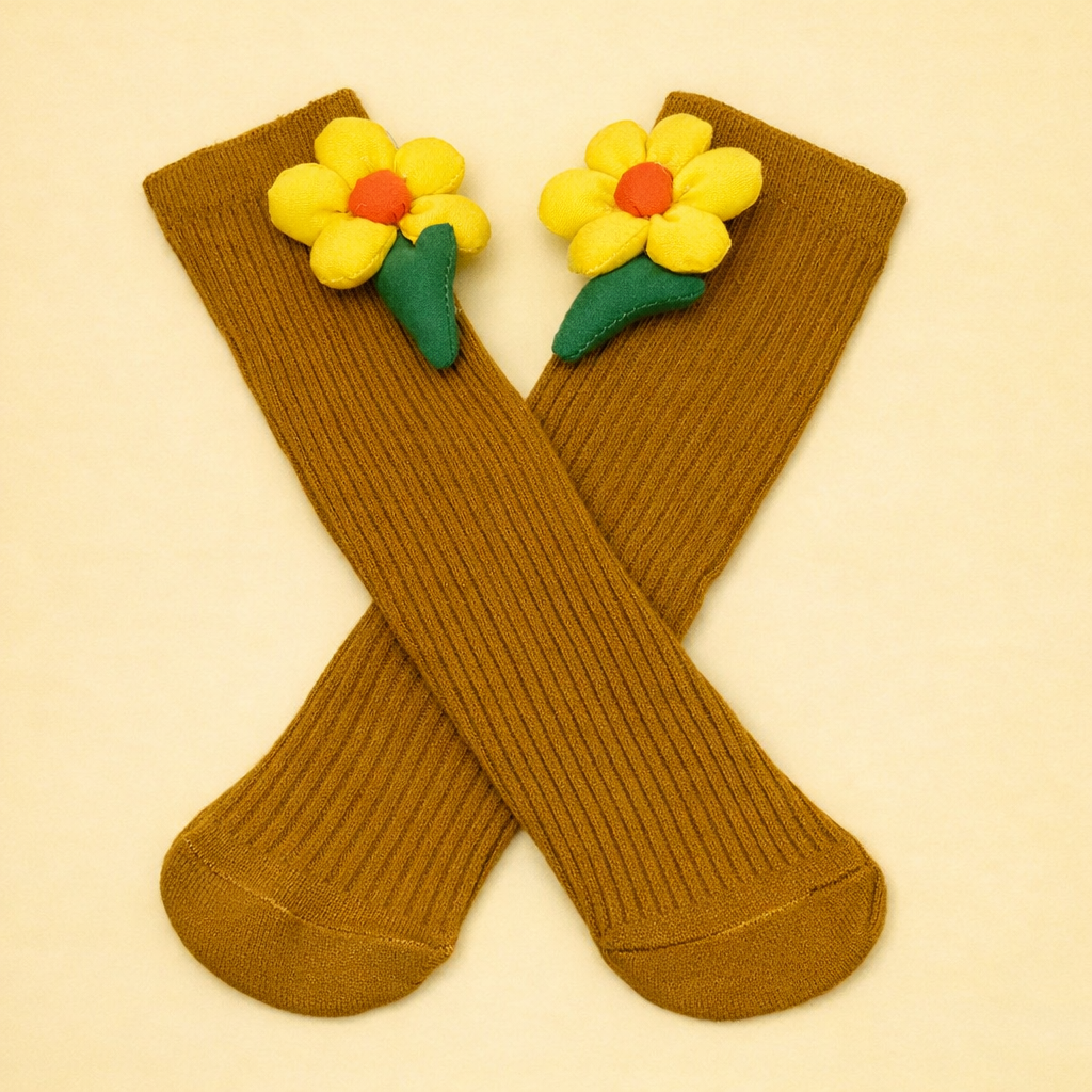 Shining Sunflower Socks – Color Crush Premium Kids Socks