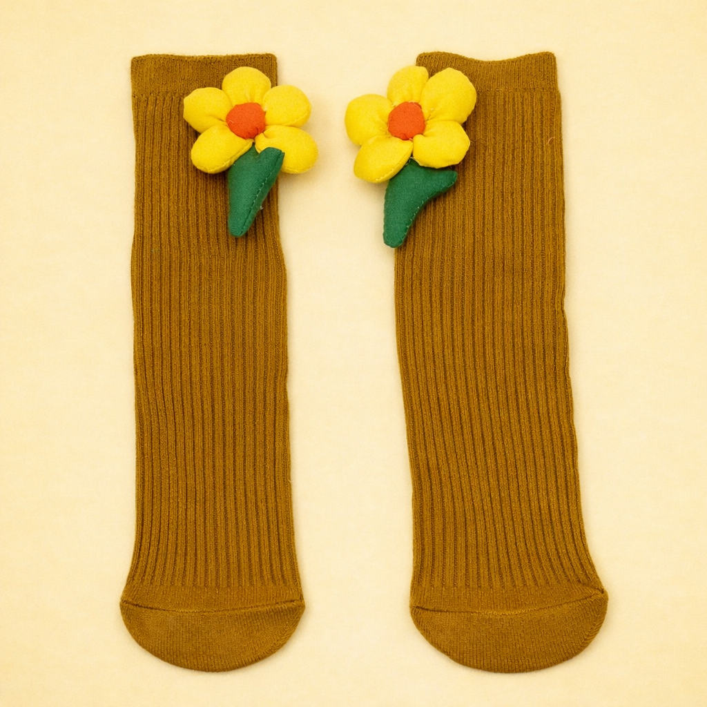 Shining Sunflower Socks – Color Crush Premium Kids Socks