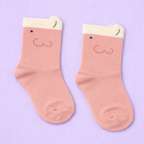 Happy Days Kids Crew Socks Collection Premium Cotton Socks with Adorable Embroidery