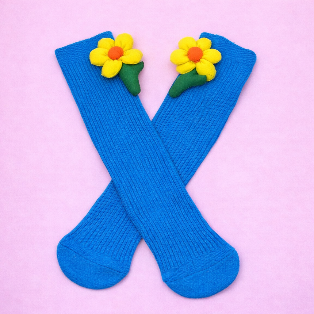 Shining Sunflower Socks – Color Crush Premium Kids Socks