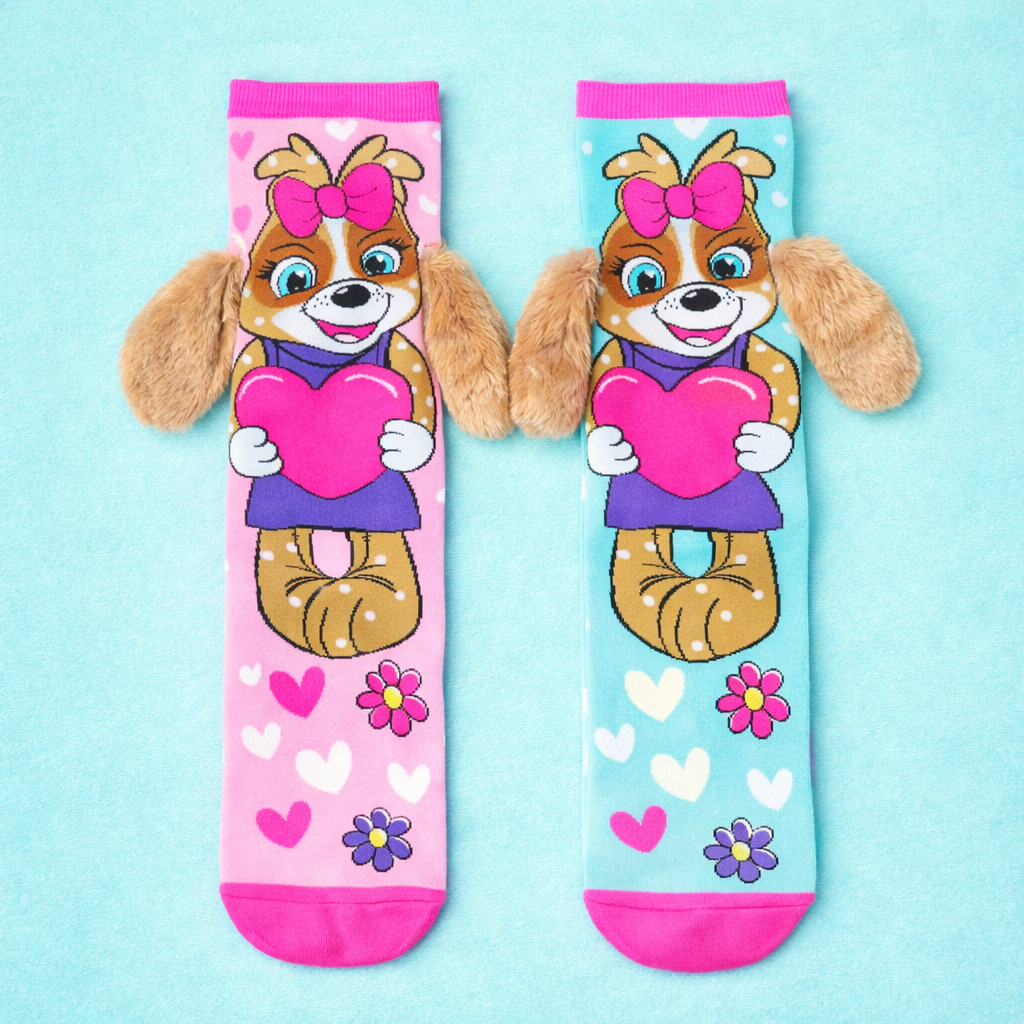 Whimsical Wonders 3D Fashion Socks Premium Knee-High Socks with Plush 3D Features