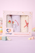 Strawberry Fields Collection – Premium Cotton Girls Boxer Shorts – Soft Breathable Kids Underwear