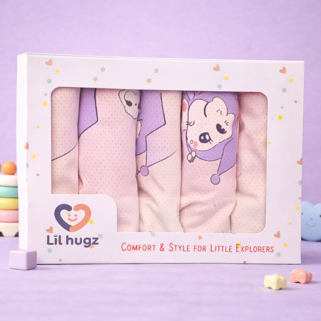 Berry Melody Collection – Kids Premium Modal Underwear Kawaii Character Strawberry Print Boxer Shorts for Boys & Girls