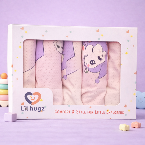 Berry Melody Collection – Kids Premium Modal Underwear Kawaii Character Strawberry Print Boxer Shorts for Boys & Girls